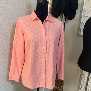 Croft & Barrow button down shirt top